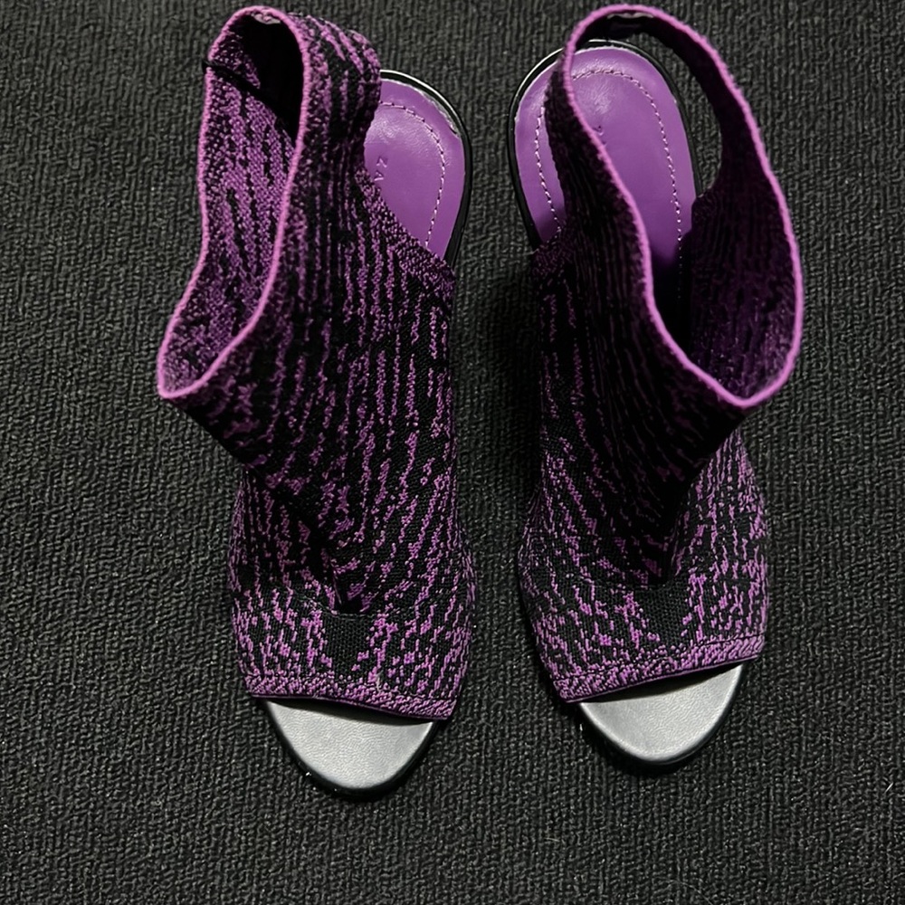 Zara open toe heels